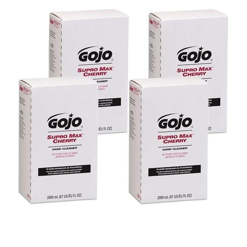 عبوة إعادة تعبئة جوجو 2000 مل، منظف الأيدي شديد التحمل برائحة الكرز باللون البيج سوبر ماكس in Kuwait