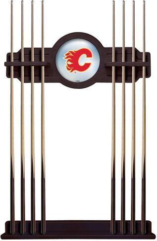 رف Calgary Flames Cue بلمسة نهائية من Tudor الإنجليزية بواسطة Holland Bar Stool in Kuwait