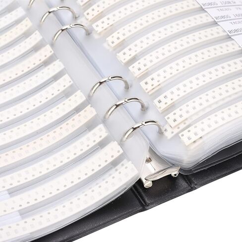 SMD Resistor Sample Book 4250Pcs 170 Value 0805 Series Kit, Electronic Components for DIY Enthusiasts, Engineers, Students, with, Durability, Wide Application in Kuwait