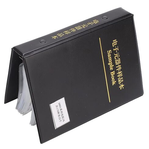 SMD Resistor Sample Book 4250Pcs 170 Value 0805 Series Kit, Electronic Components for DIY Enthusiasts, Engineers, Students, with, Durability, Wide Application in Kuwait