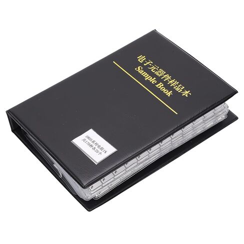 SMD Resistor Sample Book 4250Pcs 170 Value 0805 Series Kit, Electronic Components for DIY Enthusiasts, Engineers, Students, with, Durability, Wide Application in Kuwait