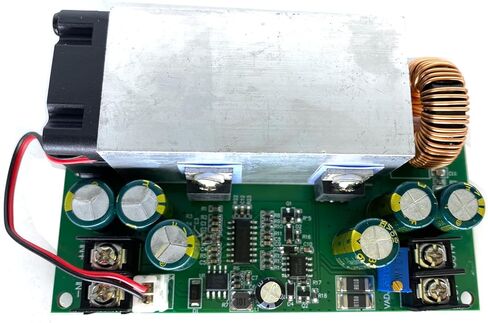 DC-DC 25A Adjustable Step Down Module High Power 12V-75V to 5V 19V 21V 24V 48V 600W Buck Converter Power Supply Module in Kuwait