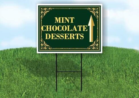 حلويات الشوكولاتة بالنعناع، ​​عيد القديس باتريك، البرسيم الأيرلندي، أسهم ذهبية فاخرة على شكل حرف A، جانب واحد، مقاس 23 × 23 بوصة. in Kuwait