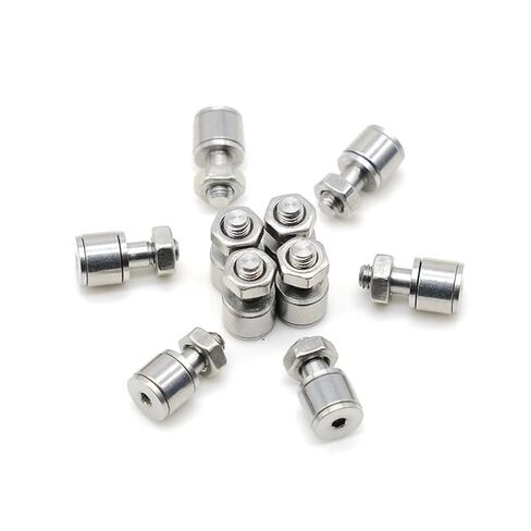 10Pcs CFS2.5V Stud Type Cam Follower Bearings M2.5x5x9.5mm SUS304 Stainless Roller Track Bearing KR5 Engine Parts in Saudi Arabia