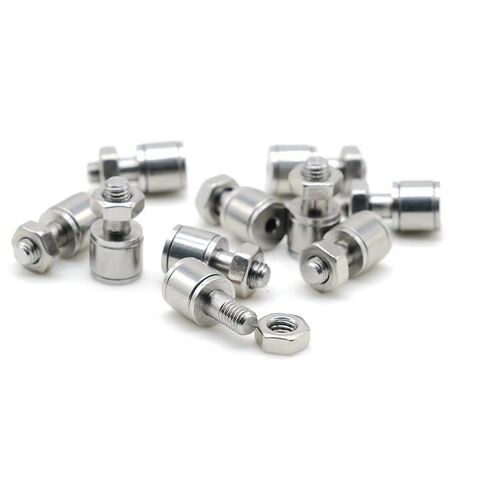 10Pcs CFS2.5V Stud Type Cam Follower Bearings M2.5x5x9.5mm SUS304 Stainless Roller Track Bearing KR5 Engine Parts in Saudi Arabia
