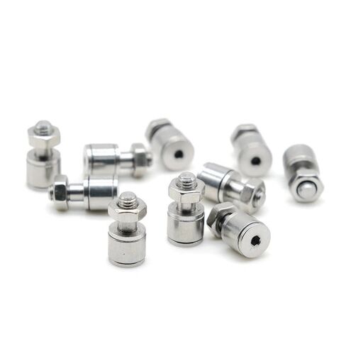 10Pcs CFS2.5V Stud Type Cam Follower Bearings M2.5x5x9.5mm SUS304 Stainless Roller Track Bearing KR5 Engine Parts in Saudi Arabia