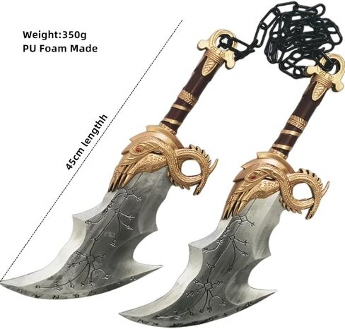 دامدوس دعامة الهالوين لشفرات الله من سكين إسفنجي أثينا، كراتوين كاتانوا سيف الساموراي أسلحة هدايا أعياد الميلاد (شفرات أثينا) in Kuwait