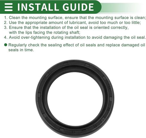 Universal Oil Seal TG4 Lip Seal Ring Rotary Shaft Seal 38x50x10mm High Pressure NBR Rubber Black 5 Pcs in Saudi Arabia