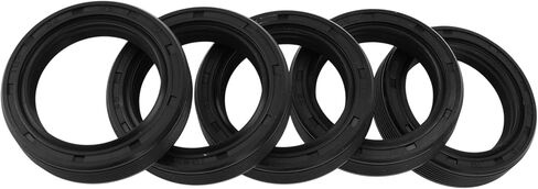 Universal Oil Seal TG4 Lip Seal Ring Rotary Shaft Seal 38x50x10mm High Pressure NBR Rubber Black 5 Pcs in Saudi Arabia
