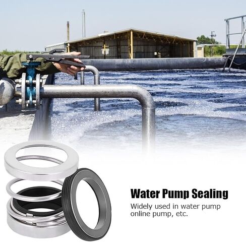 35mm Mechanical Seals, Shaft Seals, Stainless Steel Replacement Parts, Built in Single end Structure, Easy to Install for Pump Use in Kuwait