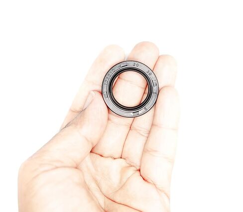 EAI ختم الزيت 20 مم × 30 مم × 5 مم (5 قطع) شفة مزدوجة TC مع زنبرك. علبة معدنية مع طلاء مطاط النتريل in Kuwait