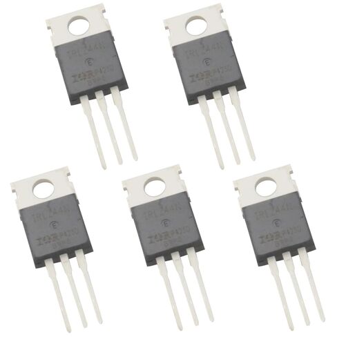 5PCS IRLZ44N Field Effect Transistor N Channel Logic Level MOS Tube 55V 47A TO-220 Through Hole for Power Conversion and Motor Drive in Saudi Arabia