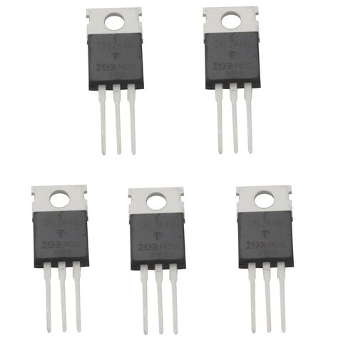5PCS IRLZ44N Field Effect Transistor N Channel Logic Level MOS Tube 55V 47A TO-220 Through Hole for Power Conversion and Motor Drive in Saudi Arabia