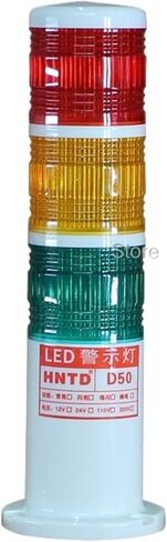 Manfacturer Sell TD50-3 led Warning Lights 3 Layers Tower led Three Colors DC24V Bright Warning Signal lamp trichromatic lamp in Saudi Arabia