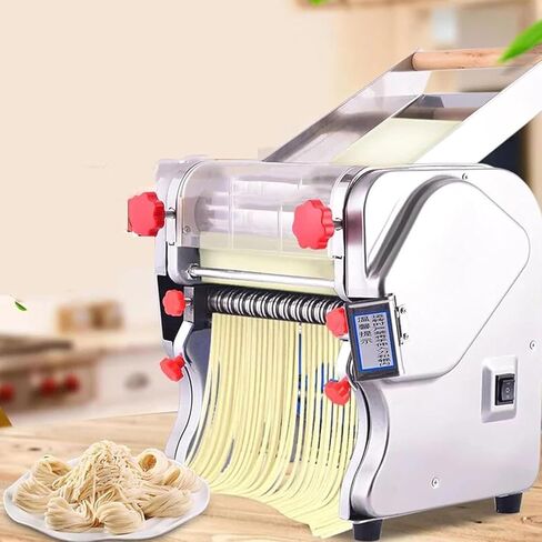 550w Automatic Noodle Machine, Pasta Makers Machine, Commercial Dough Roller Machine for Spaghetti Home & Commercial Use, Fkm160 in Saudi Arabia