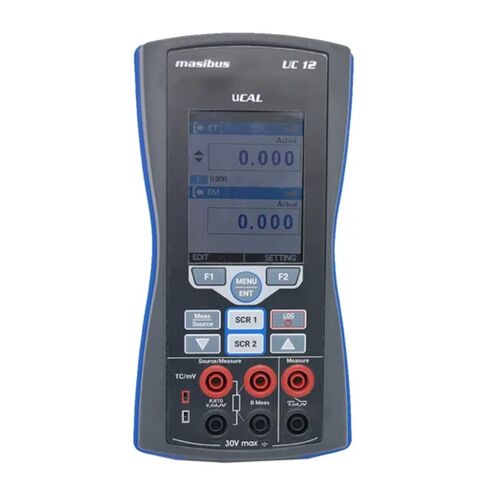Universal Calibrator (mA/V/mV/mA(2W)/ Resistance/RTD/TC/Frequency/Pulse) for Laboratory, Site Calibration, Drift Test of Transmitters and Transducers | Model : Masibus UC12 in Kuwait