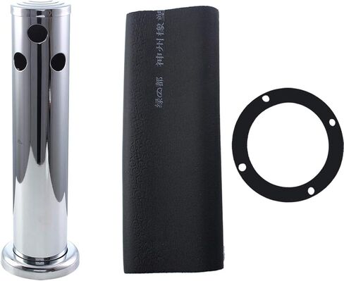 Stainless Steel Adjustable Draft Beer Kegerator Tower Beer Dispenser Tool Premium Anti Rust Sturdy Non Durable Essential for Home Bars and Brewing Enthusiasts Material Stainless (Double Sided) in Saudi Arabia