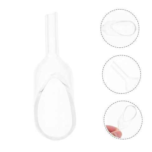 Ciieeo Laboratory Weighing Scoop Glass Weighing Funnel Easy Pour -Piece Set for Measuring Powders Liquids for Experimental Use in Saudi Arabia