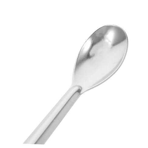 10pcs Micro Measuring Spoons Stainless Steel Lab Sampling Spoon Spatula Double-Ended Square Tail Micro in Saudi Arabia