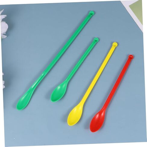Ciieeo 8pcs Portable Laboratory Sampling Lightweight Spoons with Long Handle for Easy Sample Retrieval Practical Tools for and Experiment Use Random Color Random Color in Saudi Arabia