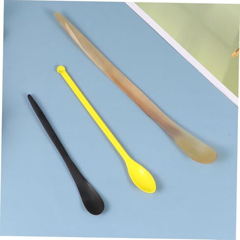 Ciieeo 8pcs Portable Laboratory Sampling Lightweight Spoons with Long Handle for Easy Sample Retrieval Practical Tools for and Experiment Use Random Color Random Color in Saudi Arabia