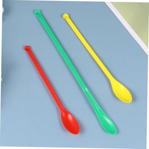 Ciieeo 8pcs Portable Laboratory Sampling Lightweight Spoons with Long Handle for Easy Sample Retrieval Practical Tools for and Experiment Use Random Color Random Color in Saudi Arabia
