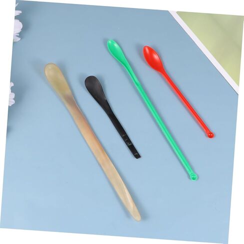 Ciieeo 8pcs Portable Laboratory Sampling Lightweight Spoons with Long Handle for Easy Sample Retrieval Practical Tools for and Experiment Use Random Color Random Color in Saudi Arabia