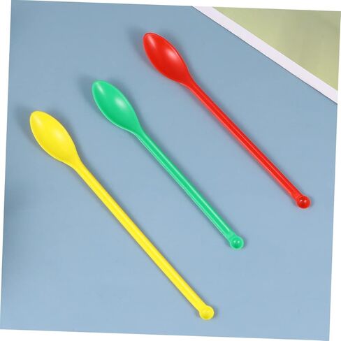 Ciieeo 8pcs Portable Laboratory Sampling Lightweight Spoons with Long Handle for Easy Sample Retrieval Practical Tools for and Experiment Use Random Color Random Color in Saudi Arabia
