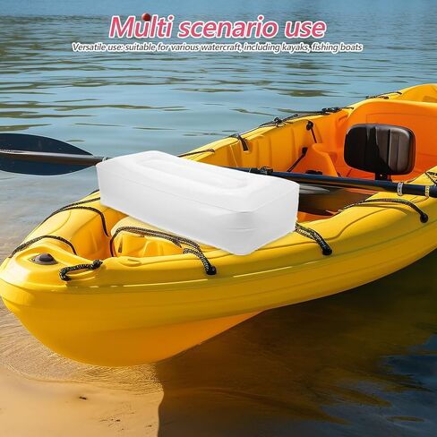 Ciieeo Inflatable PVC Kayak Seat Cushion Waterproof Thickened Portable Comfortable Paddle Board Seat for Outdoor Fishing and Water Rafting in Saudi Arabia