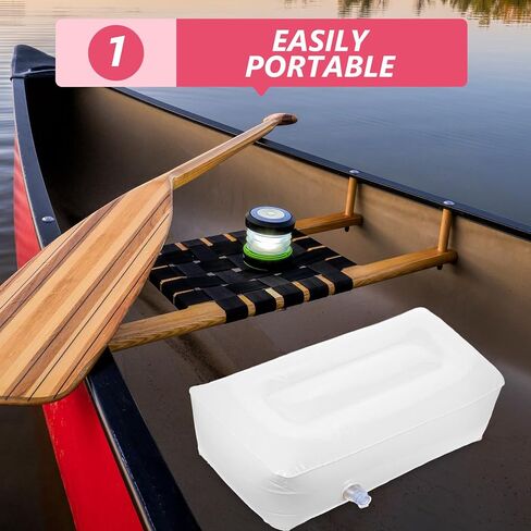 Ciieeo Inflatable PVC Kayak Seat Cushion Waterproof Thickened Portable Comfortable Paddle Board Seat for Outdoor Fishing and Water Rafting in Saudi Arabia