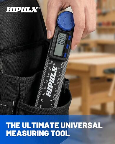 أداة تحديد الزوايا الرقمية، منقلة رقمية مقاس 7 بوصة مع شاشة LCD، أداة تحديد الزوايا الرقمية 0-360 درجة، منقلة بناء ومسطرة مع بطارية مزدوجة للأعمال الخشبية والبناء in Kuwait