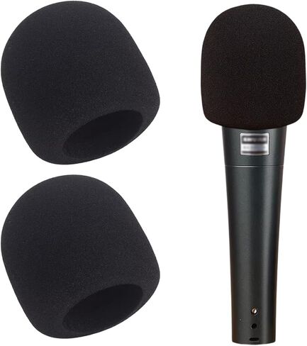 استبدال الزجاج الأمامي للميكروفون SM58، متوافق مع الزجاج الأمامي Shure SM58، الزجاج الأمامي SM48، الزجاج الأمامي Beta 58A، SM58، SM48، PG48، PG58، Beta58A، PGA48-XLR غطاء ميكروفون - قطعتان in Kuwait