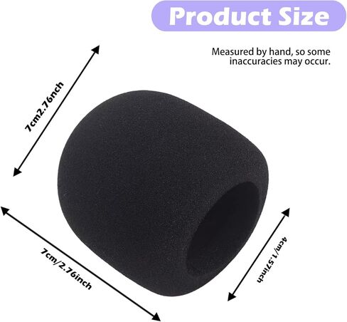 استبدال الزجاج الأمامي للميكروفون SM58، متوافق مع الزجاج الأمامي Shure SM58، الزجاج الأمامي SM48، الزجاج الأمامي Beta 58A، SM58، SM48، PG48، PG58، Beta58A، PGA48-XLR غطاء ميكروفون - قطعتان in Kuwait