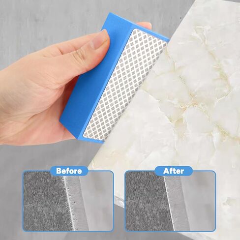 6 عبوات من وسادات تلميع الماس، وكتل الصنفرة، وأدوات البلاط، وسادات الصنفرة الماسية الداعمة الإسفنجية، 60,100,200,400,600,1000 للبلاط والزجاج والسيراميك والخشب والرخام والمعدن in Kuwait