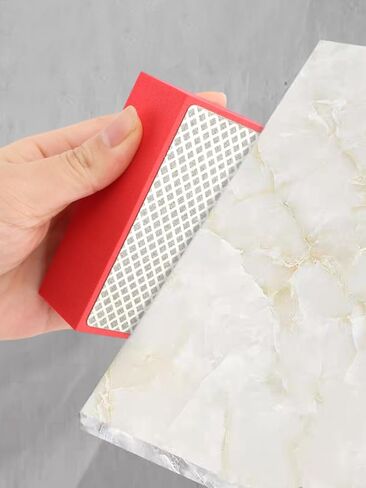 6 عبوات من وسادات تلميع الماس، وكتل الصنفرة، وأدوات البلاط، وسادات الصنفرة الماسية الداعمة الإسفنجية، 60,100,200,400,600,1000 للبلاط والزجاج والسيراميك والخشب والرخام والمعدن in Kuwait