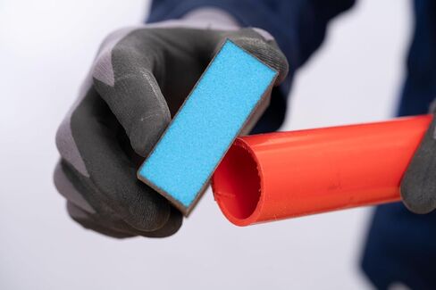 PFERD 4-Sided Sanding Sponge, 2-3/4" x 4", 60 Grit Aluminum Oxide – Heavy-Duty Hand Sanding Block for Wood, Metal, Paint & Drywall (Pack of 5) - Part 46400 in Saudi Arabia