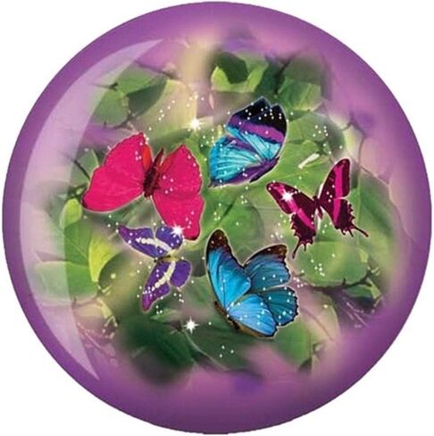 BrunswickButterflies Glow Viz-A-Ball Bowling Ball in Saudi Arabia