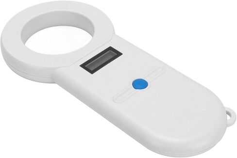 Jectse Pet Microchip Reader، 134.2Khz Pet Microchip Scanner القابلة لإعادة الشحن RFID EMID Micro Chip Reader الماسح الضوئي المحمولة الماسح الضوئي قارئ العلامات الحيوانية in Saudi Arabia