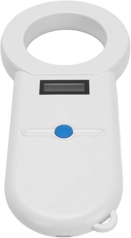 Jectse Pet Microchip Reader، 134.2Khz Pet Microchip Scanner القابلة لإعادة الشحن RFID EMID Micro Chip Reader الماسح الضوئي المحمولة الماسح الضوئي قارئ العلامات الحيوانية in Saudi Arabia