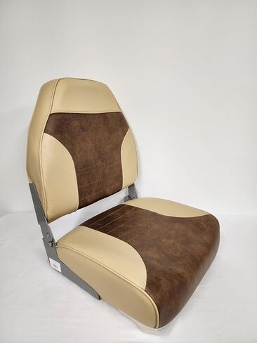 مقعد القارب قابل للطي للأسفل بظهر مرتفع رملي/بني 1002-AHJ in Kuwait