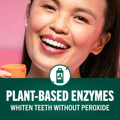 TheraBreath Whitening + Oil Blend Oral Rinse, Alcohol-Free & Peroxide-Free Mouthwash Helps Whiten Teeth & Freshen Breath, Smooth Mint, 16 Fl Oz in Kuwait