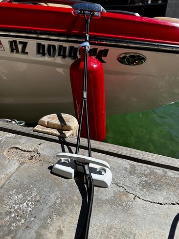 (2) Heavy Duty Everything Ropes 5 Foot Adjustable Bungee Dock Lines for Boats, Mooring Lines, and More with Integrated Hook & Loop Ties, Perfect for attaching Bumpers to Your PWC or Boat Dock Rope. in Saudi Arabia