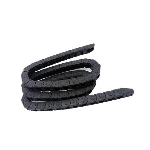 1 Meter 10x6mm Wire Carrier Cable Drag Chain Non Opening End Connectors for Protection Convenient Towline in Kuwait