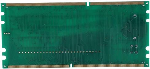 CHICIRIS Motherboard Tester Card Durable DDR2 DDR3 LED Light Indicator Repair Tool for/Desktops Tester Card for Tech Enthusiasts and Professionals PCB Material in Saudi Arabia