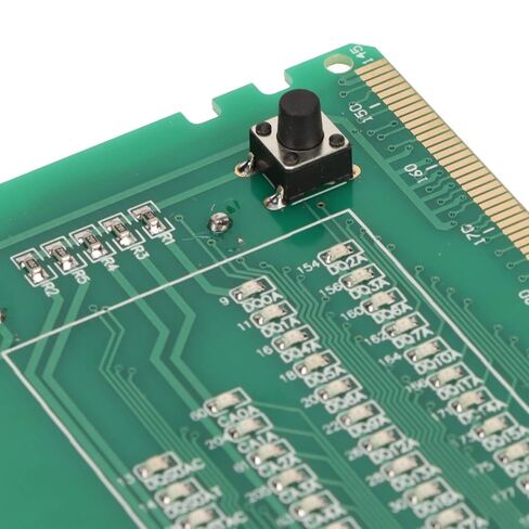 جهاز اختبار ذاكرة DDR5، جهاز اختبار ذاكرة DDR5 لسطح المكتب، بطاقة اختبار صيانة اللوحة الرئيسية مع صمامات ثنائية باعثة، بطاقة اختبار ذاكرة DDR5 للوحات الأم، مادة PCB in Kuwait