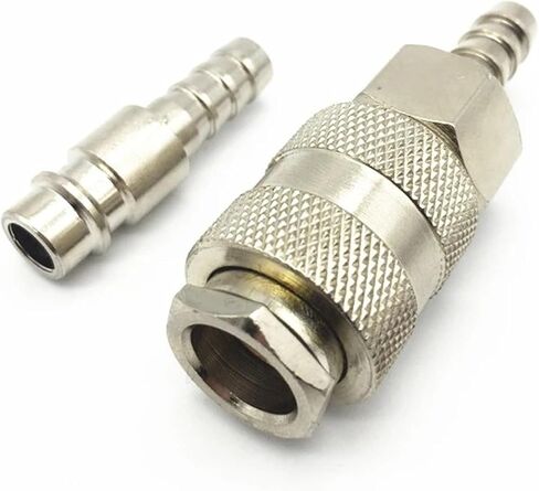 Type Pneumatic Fitting Quick Coupling Connector Coupler Compressor 6mm 8mm 10mm Hose Barb 2Pcs(Japan SHPH40) in Saudi Arabia
