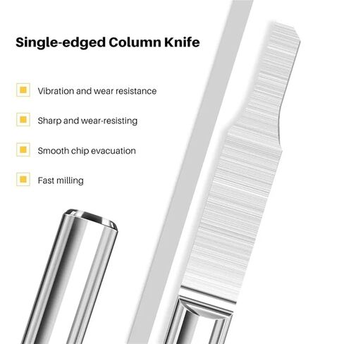 Engraving Bits 1/8'' Shank Tipped Carving Bits 0.8-3.0mm Carbide End Mill CNC Router Bit Wood Milling Cutter 10pcs(10pcs 3.175x3x8) in Saudi Arabia