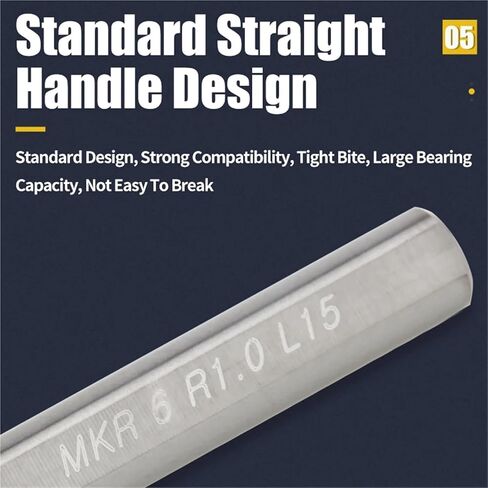 Mini Boring Cutter Boring Tool Small Hole Grooving Machining Metal Tungsten Carbide Alloy Blade Turning Lathe Tools 1Pcs(6 R0.2 L22,MUR) in Saudi Arabia