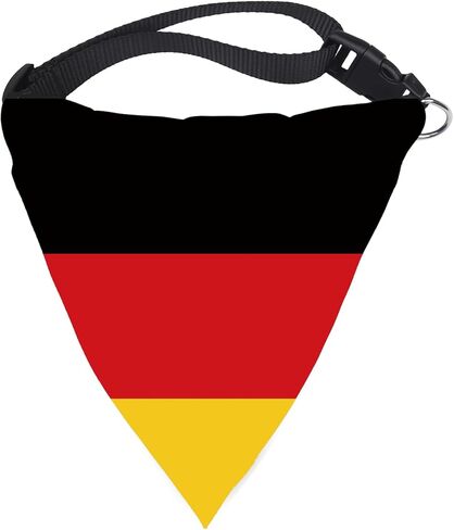 JXGZSO 1 Piece Germany Scarf Germany Country Flag Dog Bandana German Theme Dog Gift (Germany Bandana) in Kuwait