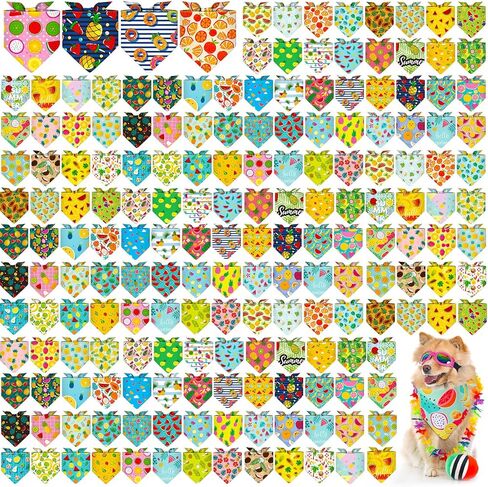 180 Pcs 4th of July Dog Bandanas Bulk Patriotic Bandanas for Dogs Adjustable Washable Pet Triangle Scarf Cute Flag Kerchief Bibs for Independence Day Pet Costume Accessories Decorations in Kuwait